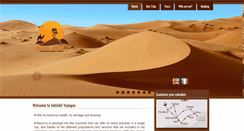 Desktop Screenshot of imilchil-voyages.com