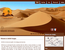 Tablet Screenshot of imilchil-voyages.com